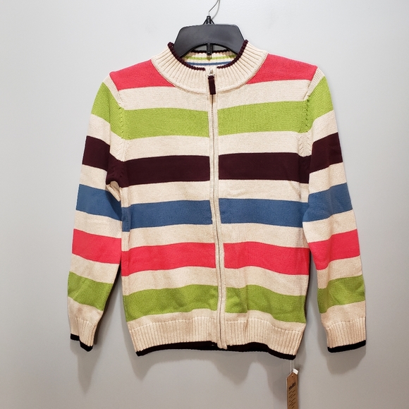 KID1234 Zip Up Sweater RYB1516 SZ. 150 (US L)NWT! - Picture 1 of 16